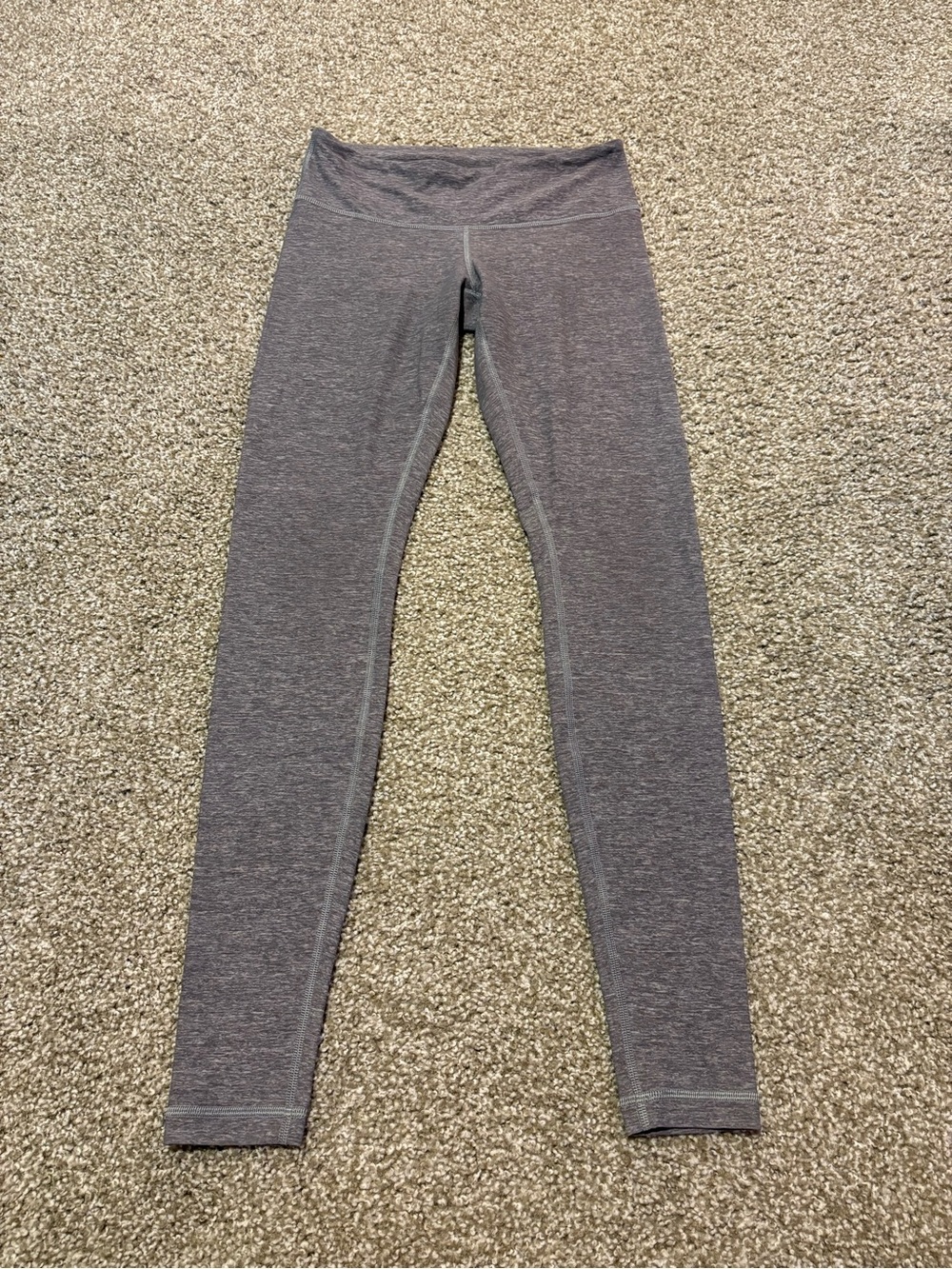 lululemon athletica Heather Gray High-Rise Leggings